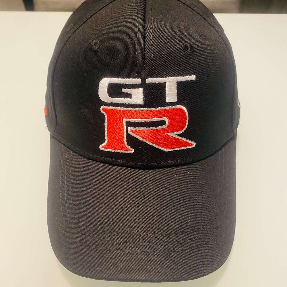 Black GT-R Cap New Without Tags One Size Adult Adjustable